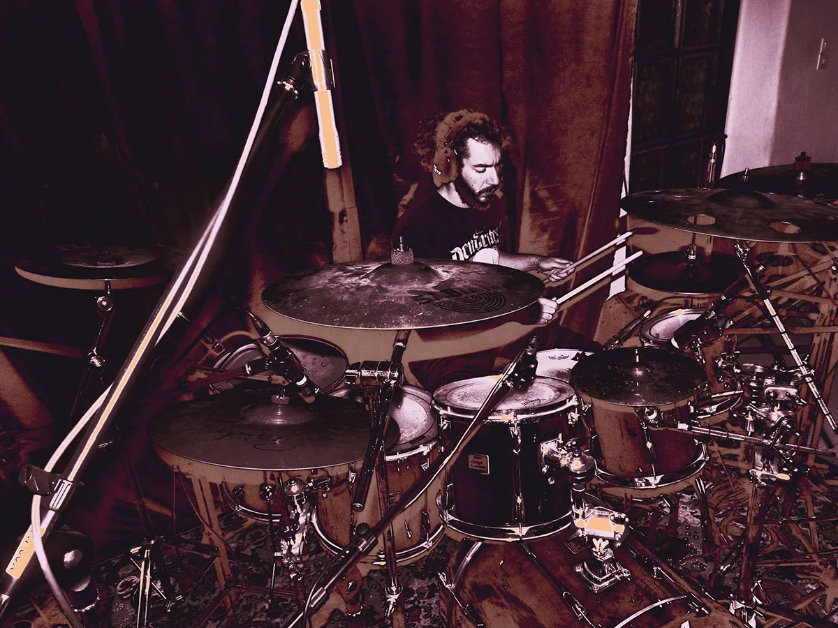 NEPTUNEISDEAD - RECORDIN DRUMS